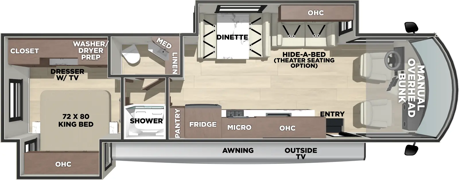 Georgetown 3 Series Gt3 32A3 Floorplan